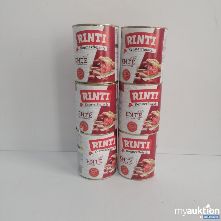 Artikel Nr. 836205: Rinti Kennerfleisch Ente 6x800g