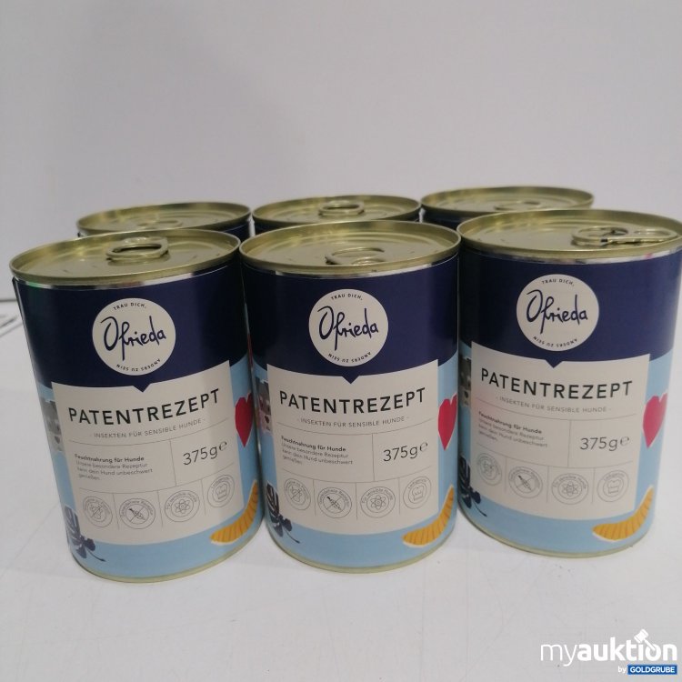 Artikel Nr. 878205 Artikel Nr. 878205: Ofrieda Patenrezept Insekten für Sensible Hunde 6×375g