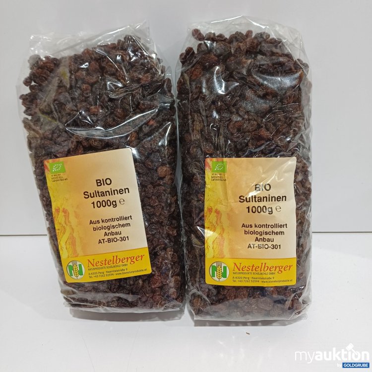 Artikel Nr. 890205: Nestelberger Bio Sultaninen 2x1000g
