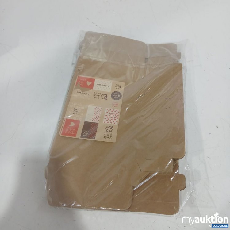 Artikel Nr. 932205: Kraftpapier Geschenktüten mit Aufklebern