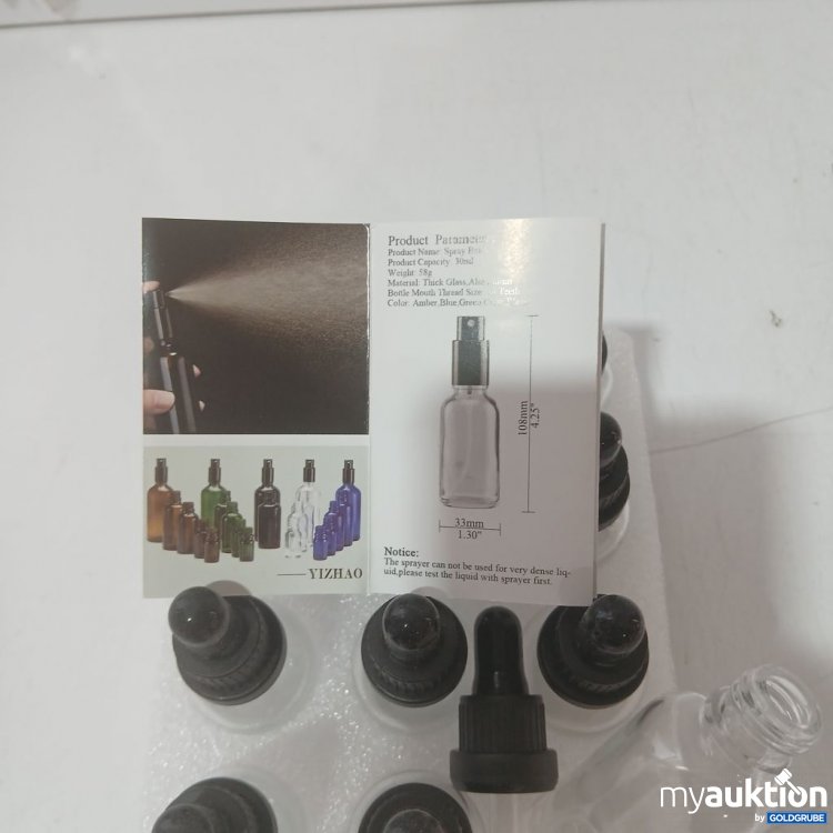 Artikel Nr. 933205 Artikel Nr. 933205: YIZHAO Pipettenflasche Set mit Etiketten 12-teilig