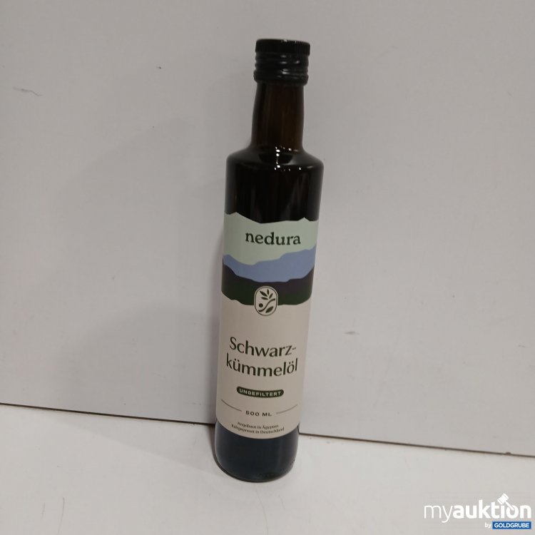 Artikel Nr. 953205: Nedura Schwarzkümmelöl Ungefiltert 500ml 