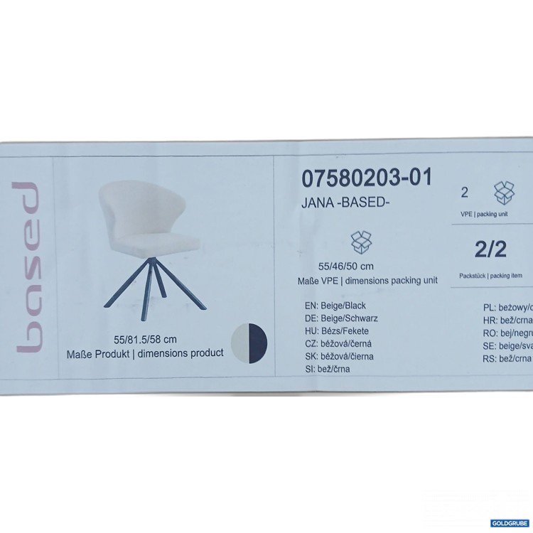 Artikel Nr. 961205: Mömax Based Jana-Based Stuhl 07580203-01