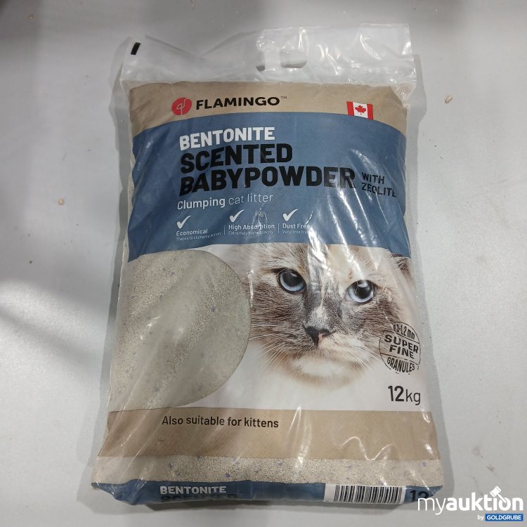 Artikel Nr. 967205: Flamingo Bentonite Scented Baby Powder 12kg 