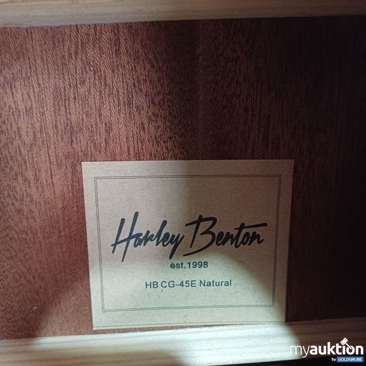 Artikel Nr. 983205: Harley Benton CG-45 NS, Mahagoni, keine Saiten vorhanden 