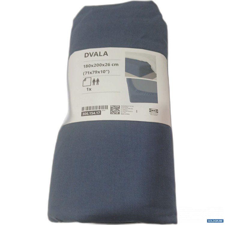 Artikel Nr. 988205 Artikel Nr. 988205: Ikea Dvala Leintuch 306.154.17 Farbe Blau 180x200x26cm