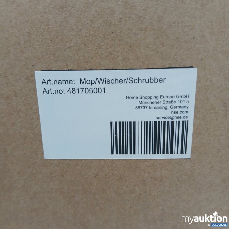 Artikel Nr. 470206 Artikel Nr. 470206: HSE Mop Wischer Schrubber Set