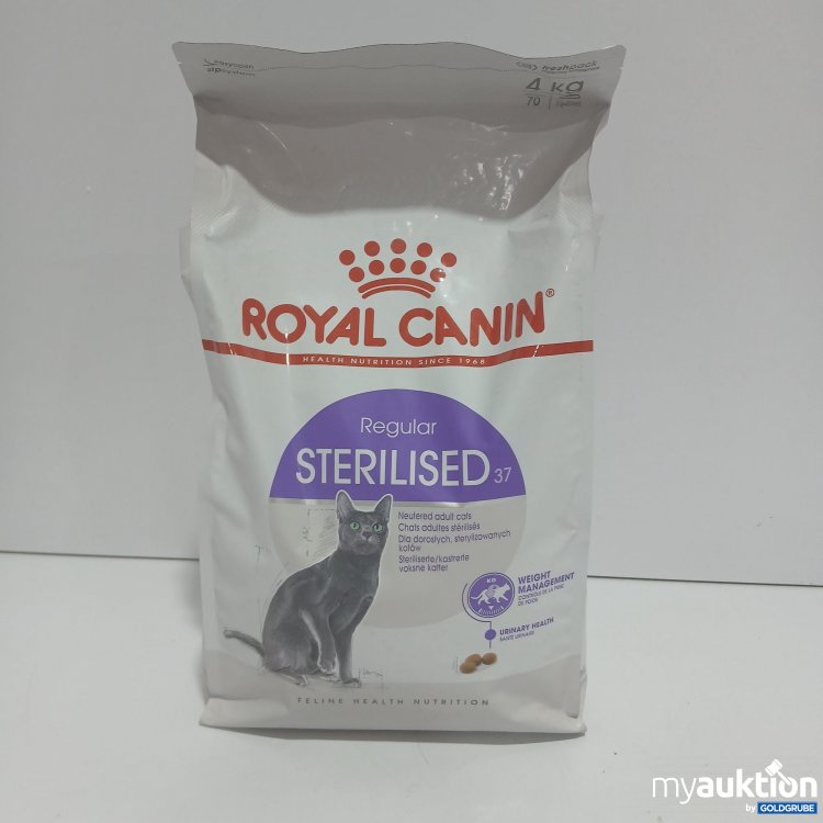 Artikel Nr. 814206 Artikel Nr. 814206: Royal Canin Regular Sterilised 37 Trockenfutter 4kg