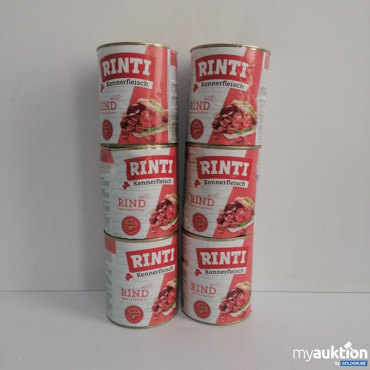 Artikel Nr. 836206: Rinti Kennerfleisch Rind 6x800g