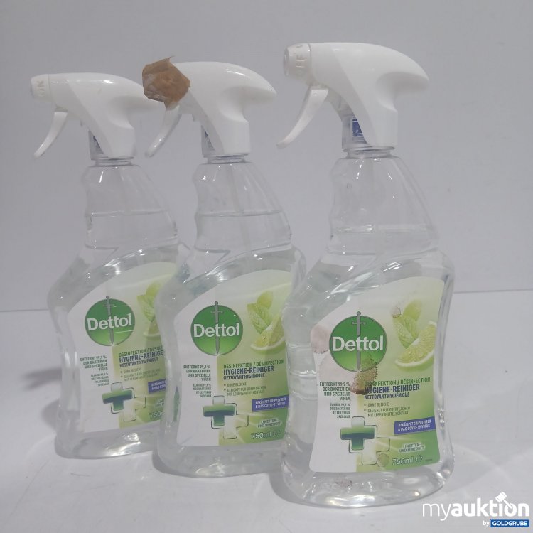Artikel Nr. 859206: Dettol Desinfektion Hygiene Reiniger je 750ml 