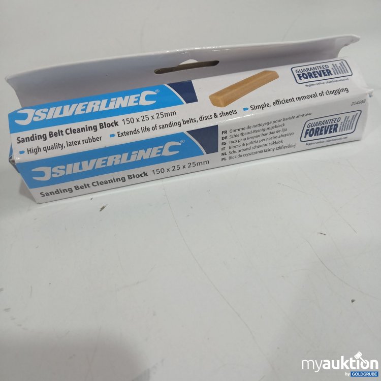 Artikel Nr. 874206 Artikel Nr. 874206: Silverline Schleifband-Reinigungsblock 150×25×25mm