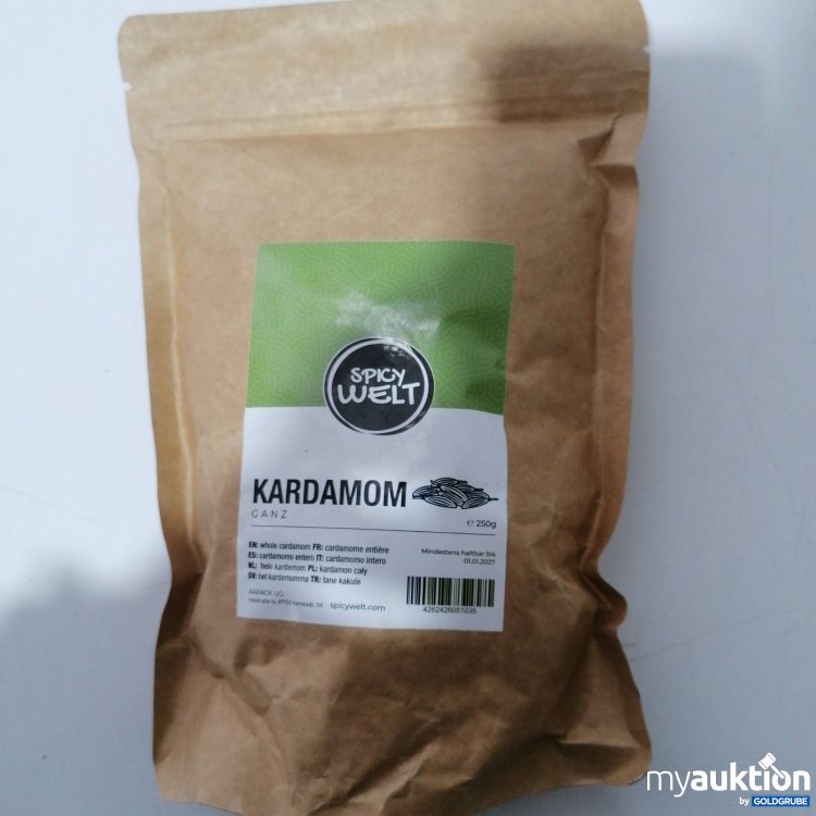 Artikel Nr. 891206: Spicy Welt Kardamom ganz 250g