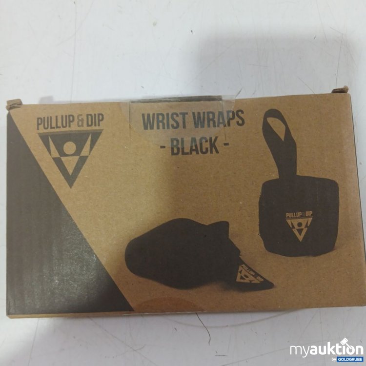 Artikel Nr. 933206: Pullup & Dip Wrist Wraps Black 2er Set