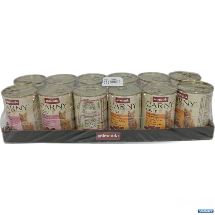 Artikel Nr. 950206: Animonda Carny Adult  Rind Huhn +Entenherzen 12x400g 