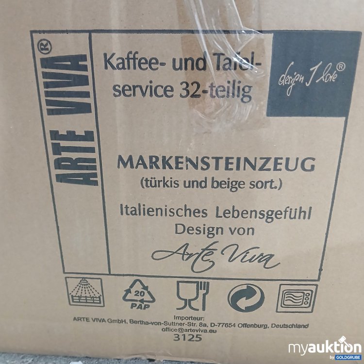 Artikel Nr. 961206: Arte Viva Kaffe und Tafelservice 32 teilig