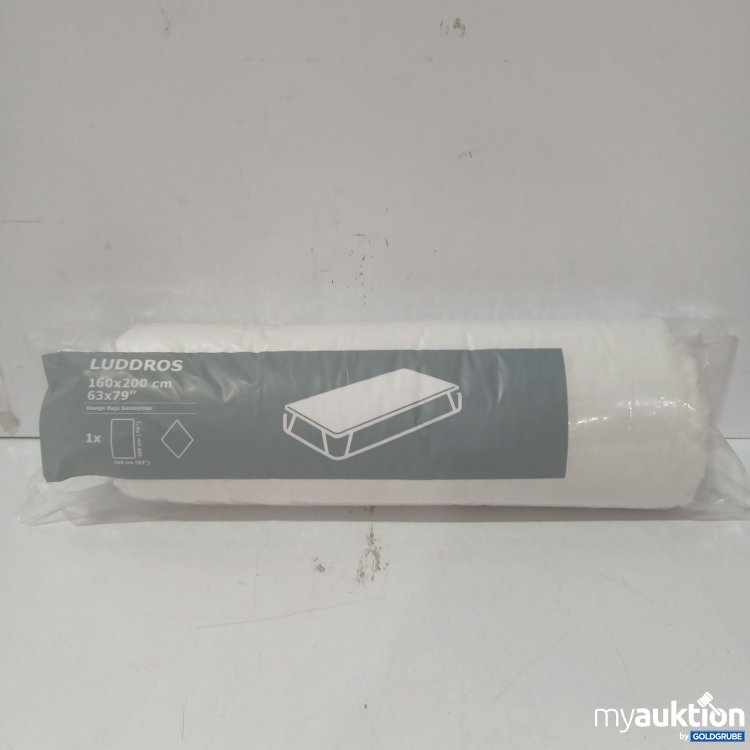 Artikel Nr. 988206 Artikel Nr. 988206: Ikea Luddros Matrazen-Auflage 504.616.35 weiß 160x200cm