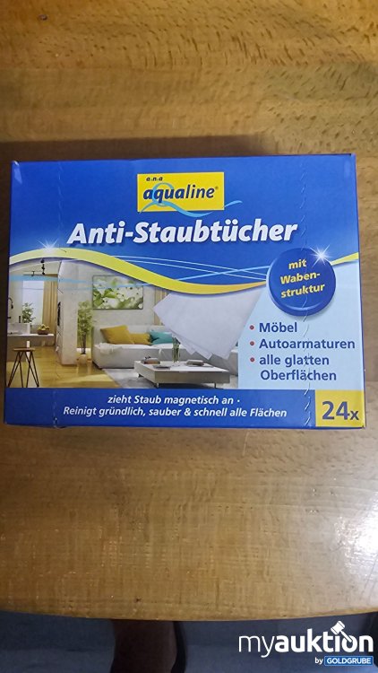 Artikel Nr. 397207: Aqualine Anti-Staubtücher