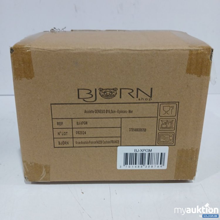 Artikel Nr. 447207: BJÖRN Assiette GENESIS 16,5 cm 6 Stück mer