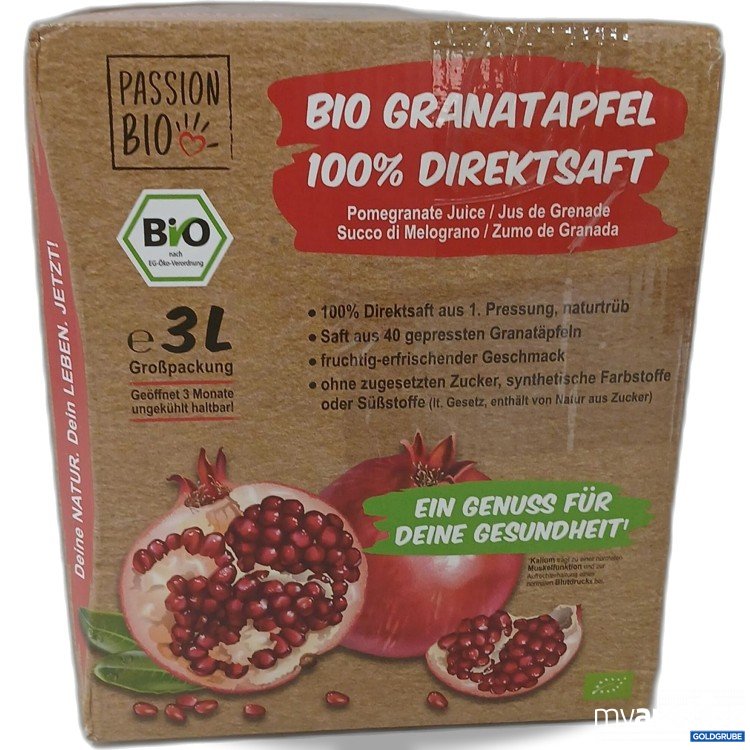 Artikel Nr. 46207: Bio Granatapfel  100% Direktsaft 3l 