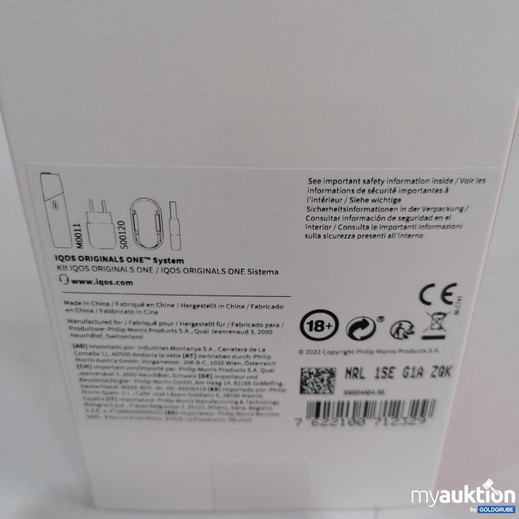 Artikel Nr. 833207 Artikel Nr. 833207: Iqos Originald One rot