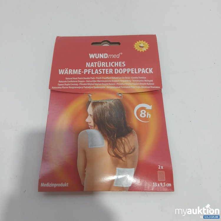 Artikel Nr. 857207 Artikel Nr. 857207: Wundmed Natürliches Wärme-Pflaster Doppelpack 2 Stück