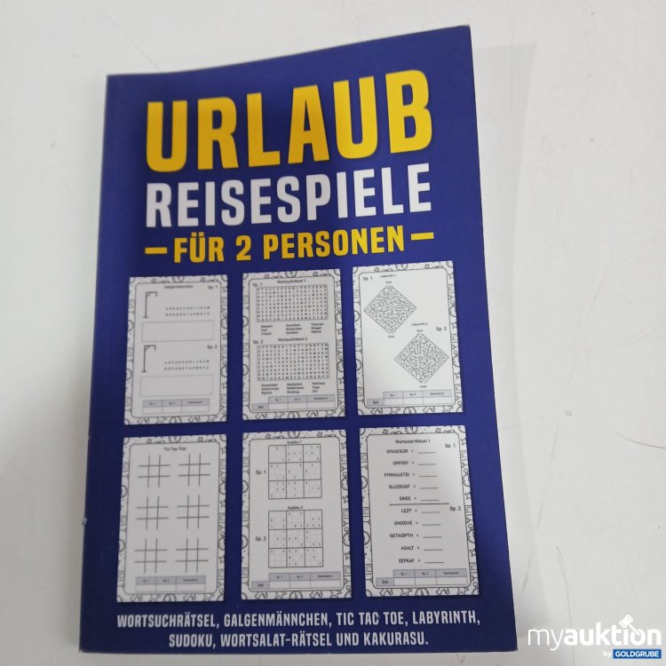 Artikel Nr. 858207 Artikel Nr. 858207: Urlaub Reisespiele Buch