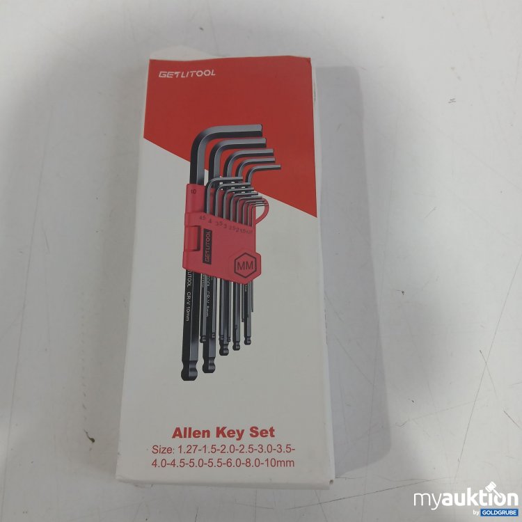 Artikel Nr. 862207: GETLITOOL Allen Key Set 