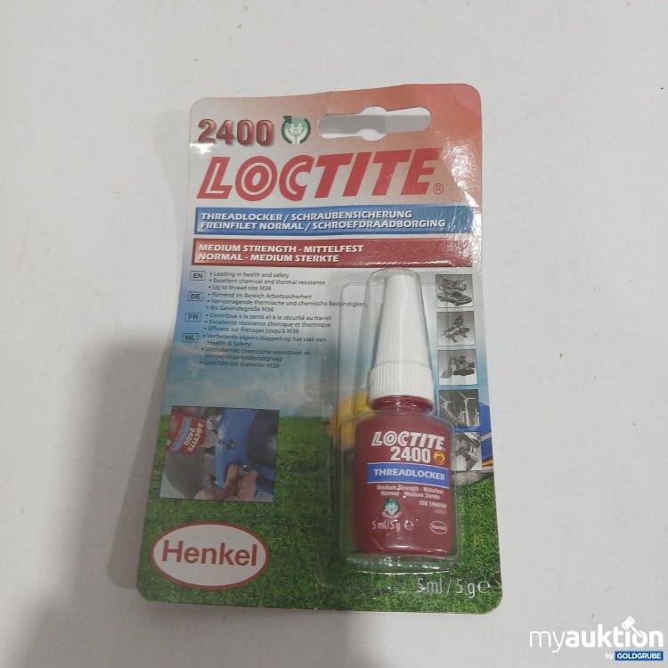 Artikel Nr. 887207 Artikel Nr. 887207: Henkel Loctite 2400 Threadlocker 5ml