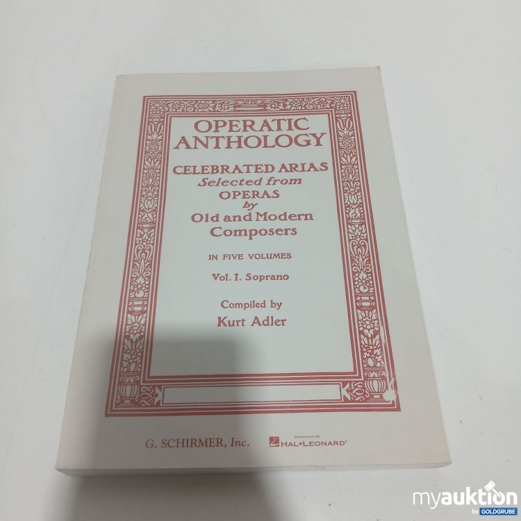 Artikel Nr. 911207: Operatic Anthology Kurt Adler 
