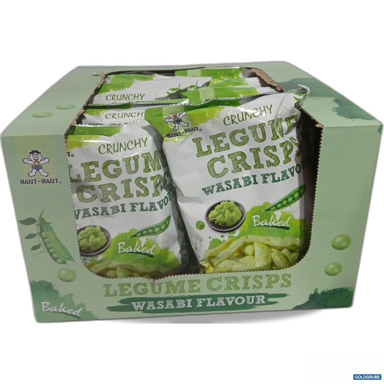 Artikel Nr. 916207 Artikel Nr. 916207: Want-Want Crunchy Legume Crisps Was ist Flavour 10x85g