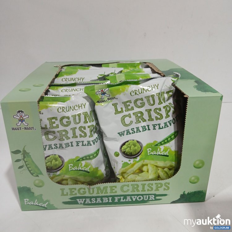 Artikel Nr. 916207 Artikel Nr. 916207: Want-Want Crunchy Legume Crisps Was ist Flavour 10x85g