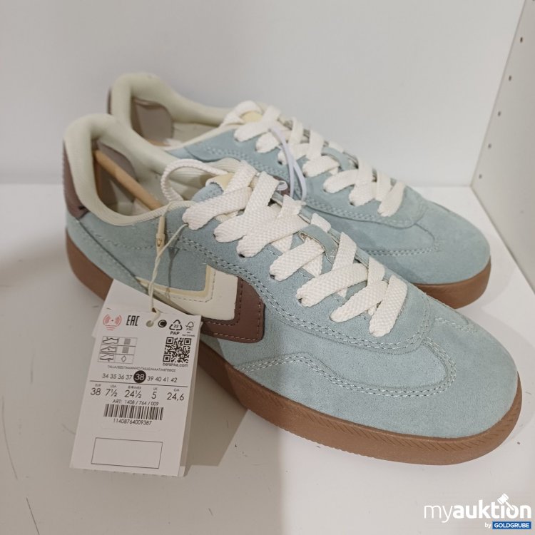 Artikel Nr. 997207 Artikel Nr. 997207: Bershka Sneaker Größe 38 hellblau braun