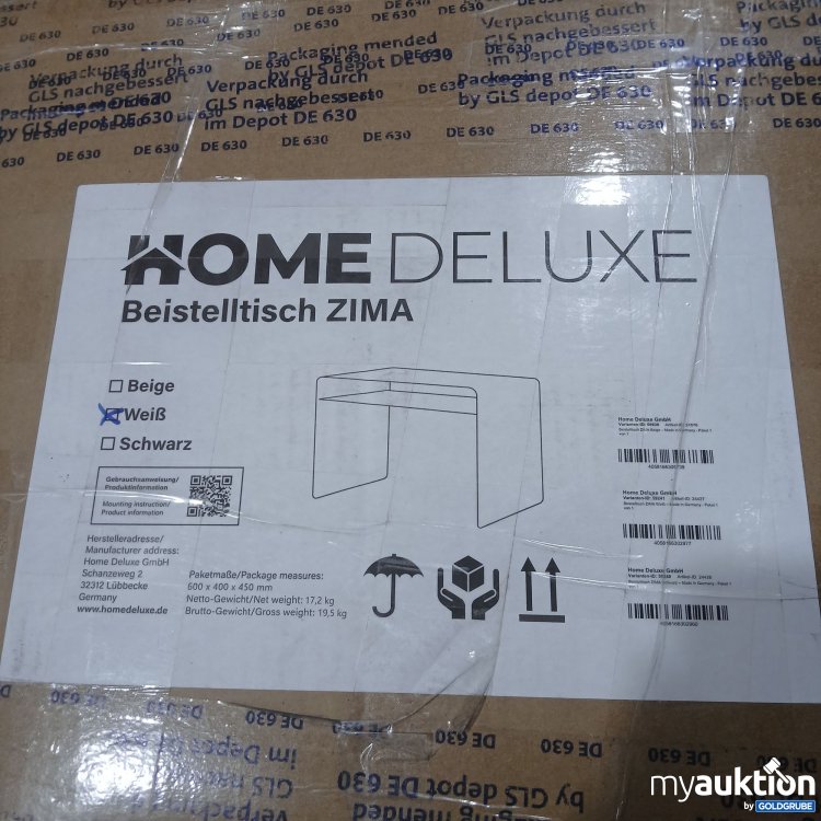 Artikel Nr. 446208 Artikel Nr. 446208: Home Deluxe Beistelltisch Zima weiß