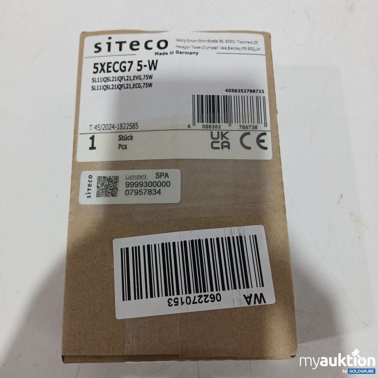 Artikel Nr. 523208 Artikel Nr. 523208: Siteco  5XECG7 5-W