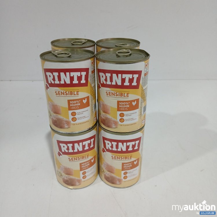 Artikel Nr. 809208: Rinti Sensible Hundefutter Huhn+Reis je 400g