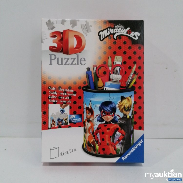 Artikel Nr. 840208 Artikel Nr. 840208: Ravensburger 3D Puzzle Miraculous 9.5cm