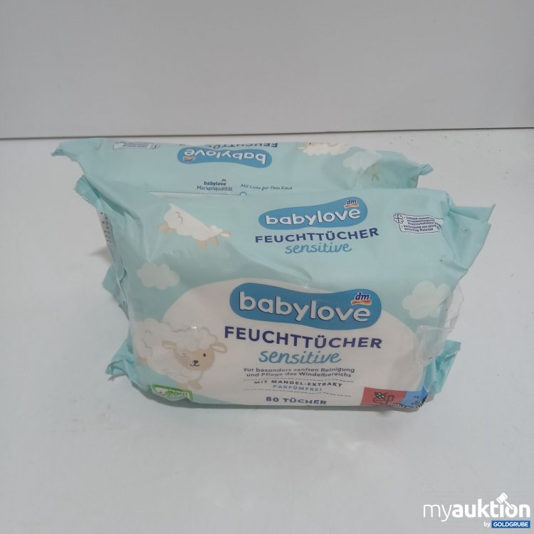 Artikel Nr. 846208 Artikel Nr. 846208: Babylove Feuchttücher 2er Pack x80 Tücher