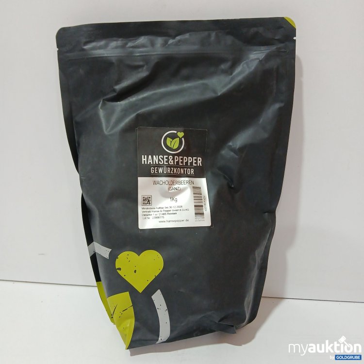 Artikel Nr. 854208 Artikel Nr. 854208: Hanse&Pepper Gewürzkontor Wacholderbeeren 1kg
