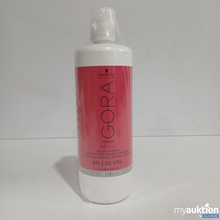 Artikel Nr. 876208 Artikel Nr. 876208: Schwarzkopf Igora Royal Oil Developer 6% 20Vol. 1L