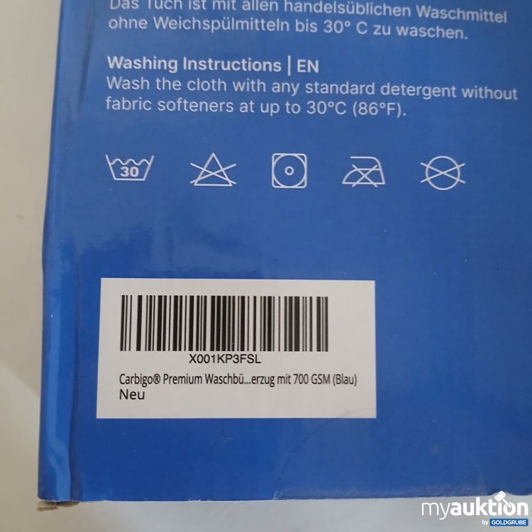Artikel Nr. 921208: Carbigo Premium Waschbürste 700 GSM