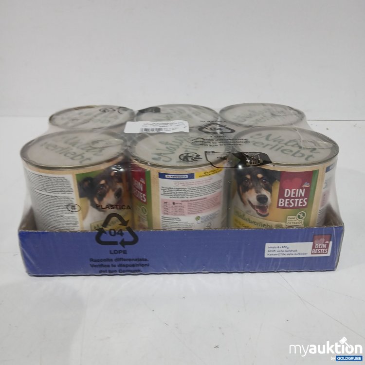 Artikel Nr. 950208:  Bestes Geflügel mit Kartoffel ,Karotten 6x800g