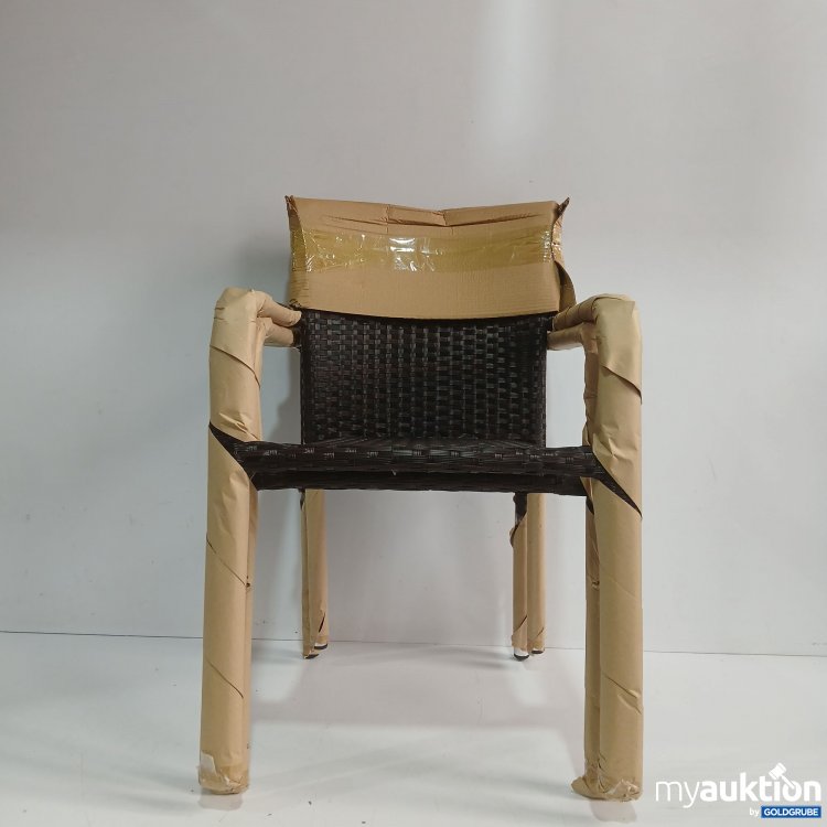 Artikel Nr. 959208: 2Stk Diverse Stühle Geflochten Braun ca 53x55x90cm 