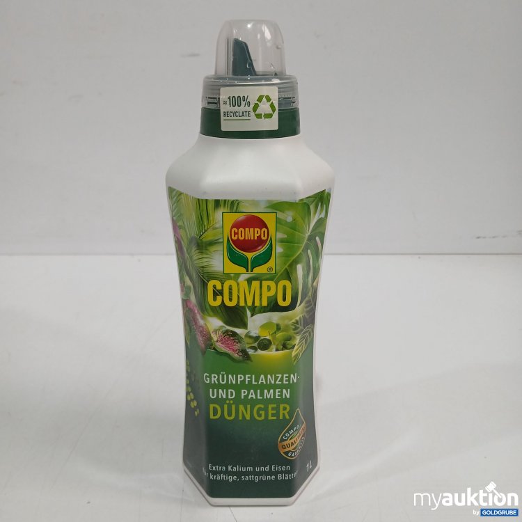Artikel Nr. 961208: Compo Grünpflanzen und Palmen Dünger 1l 