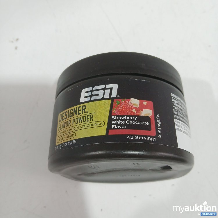 Artikel Nr. 970208: ESN Designee Flavor Powder Strawberry white chocolate Flavor 130g 