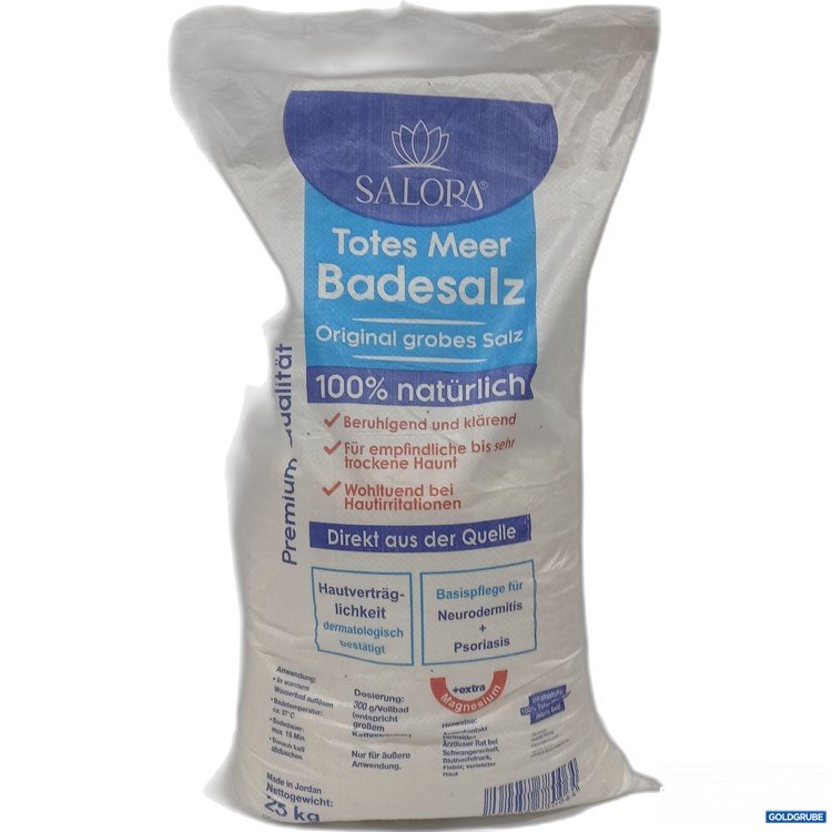 Artikel Nr. 973208: Salora Totes Meer Badesalz 25Kg