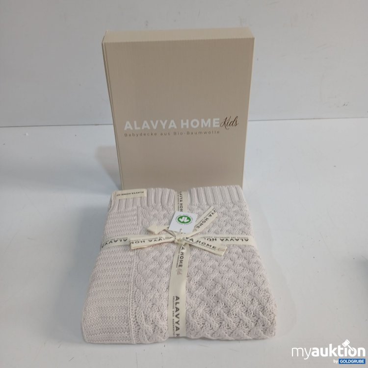 Artikel Nr. 442209: Alavya Home Babydecke grau 