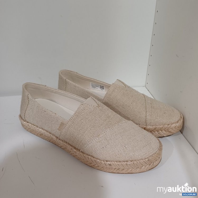 Artikel Nr. 464209 Artikel Nr. 464209: TOMS Espadrilles beige Größe 39