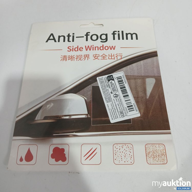Artikel Nr. 821209 Artikel Nr. 821209: Anti-fog Film Side Window