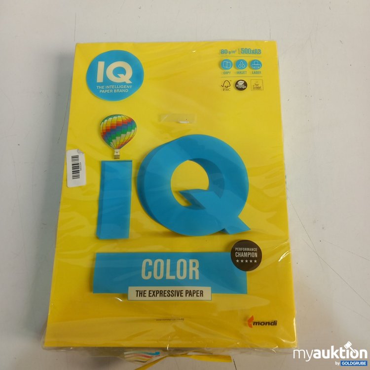Artikel Nr. 871209 Artikel Nr. 871209: 500stk A3 Papier IQ gelb
