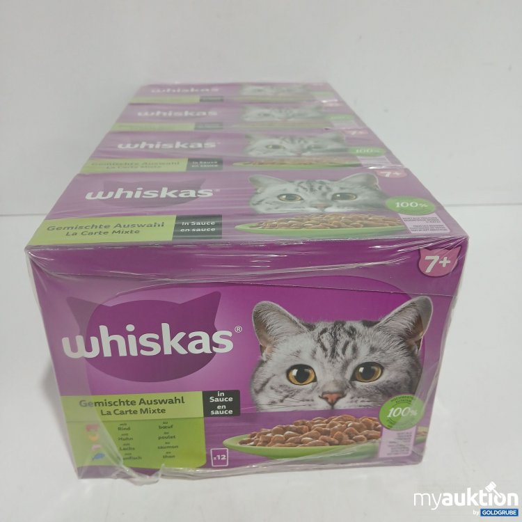 Artikel Nr. 873209: Whiskas Gemischte Auswahl La Carte Mixte in Sauce 4x(12x85g)